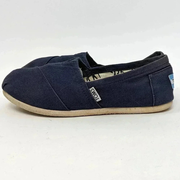 TOMS Canvas Navy Classics - 6.5 - Picture 8 of 10